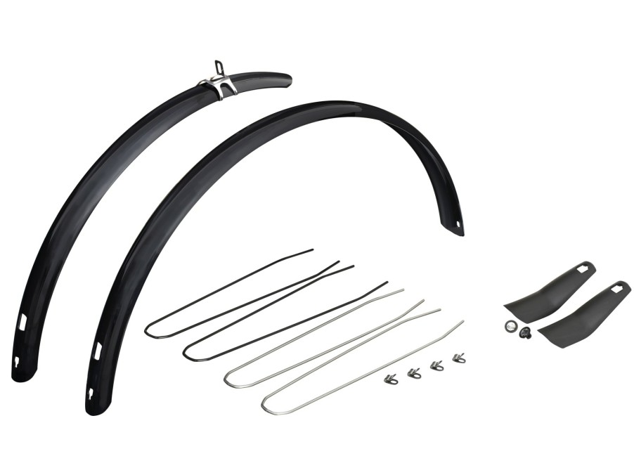 Uitrusting Trek Spatborden | Eurofender Snello 700C Fender Set Black