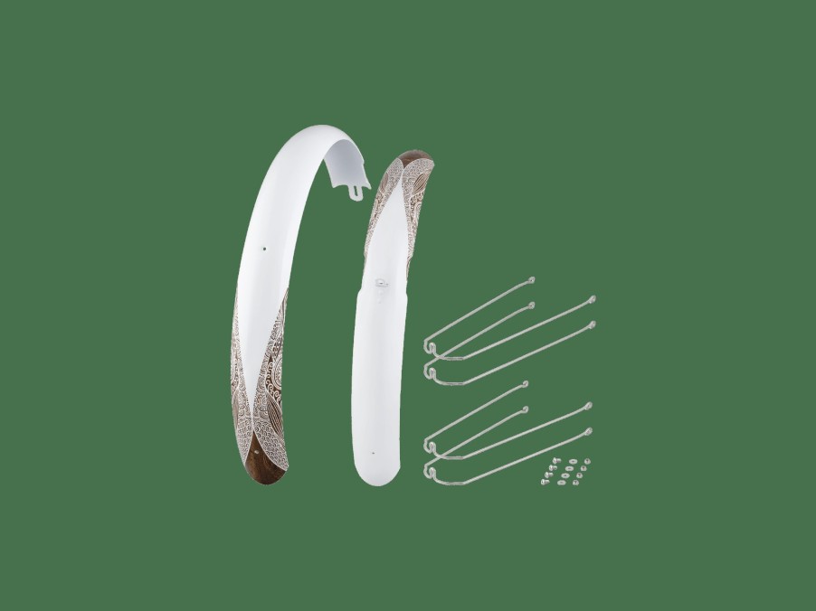 Uitrusting Trek Spatborden | Electra Koa 3I Dames 26" Spatbordset White