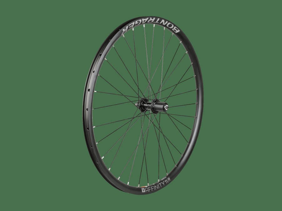 Uitrusting Trek Wielen | Bontrager Affinity Tlr Centerlock Disc 32-Spaaks 700C Racewiel Black
