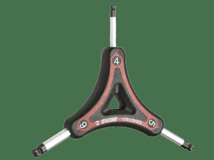 Uitrusting Trek Gereedschap & onderhoud | Unior 3-Way Ball End Hex Wrench Black