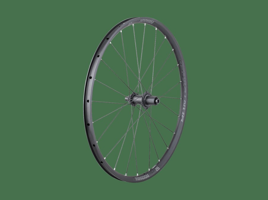Uitrusting Trek Wielen | Bontrager Paradigm Comp 25 Tlr Boost Disc Road Wheel Black